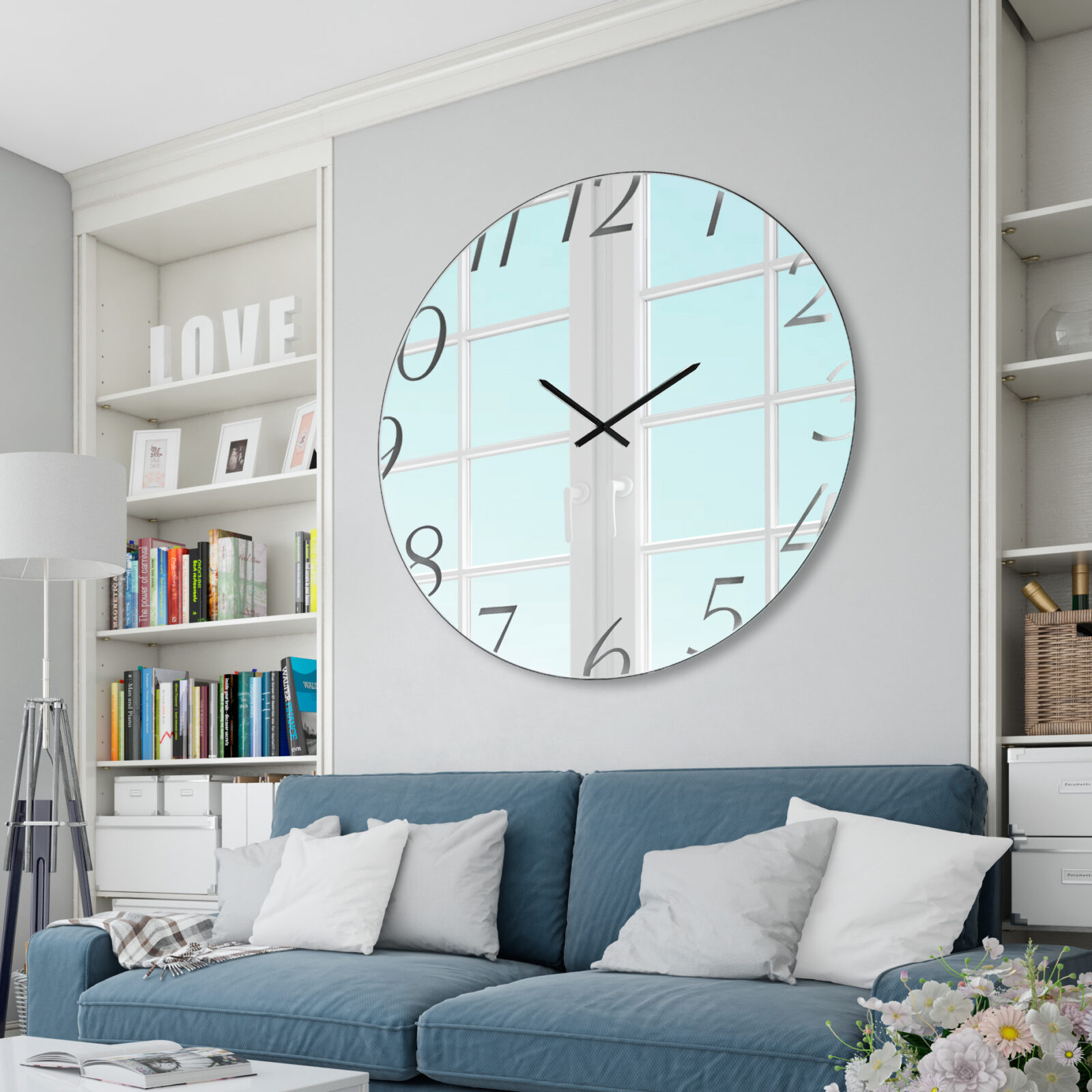 Zegar Milano śr.90cm