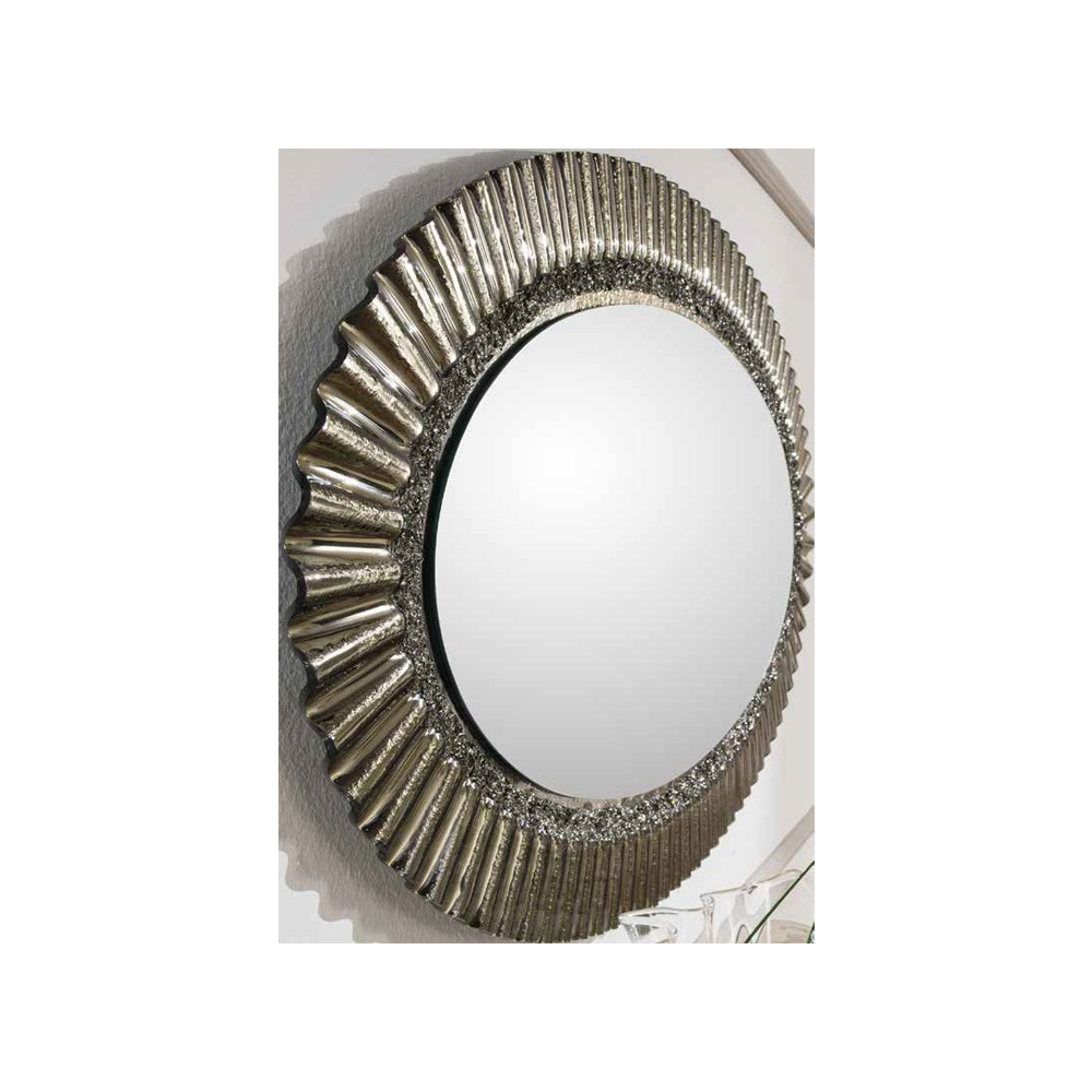 Lustro Orbita 94cm Gold